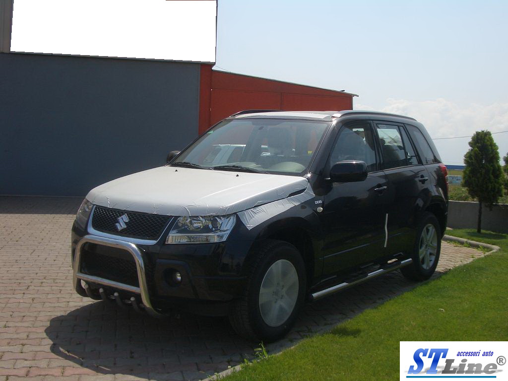 Кенгурятник QT006 (нерж.) для Suzuki Grand Vitara 2005-2017 рр