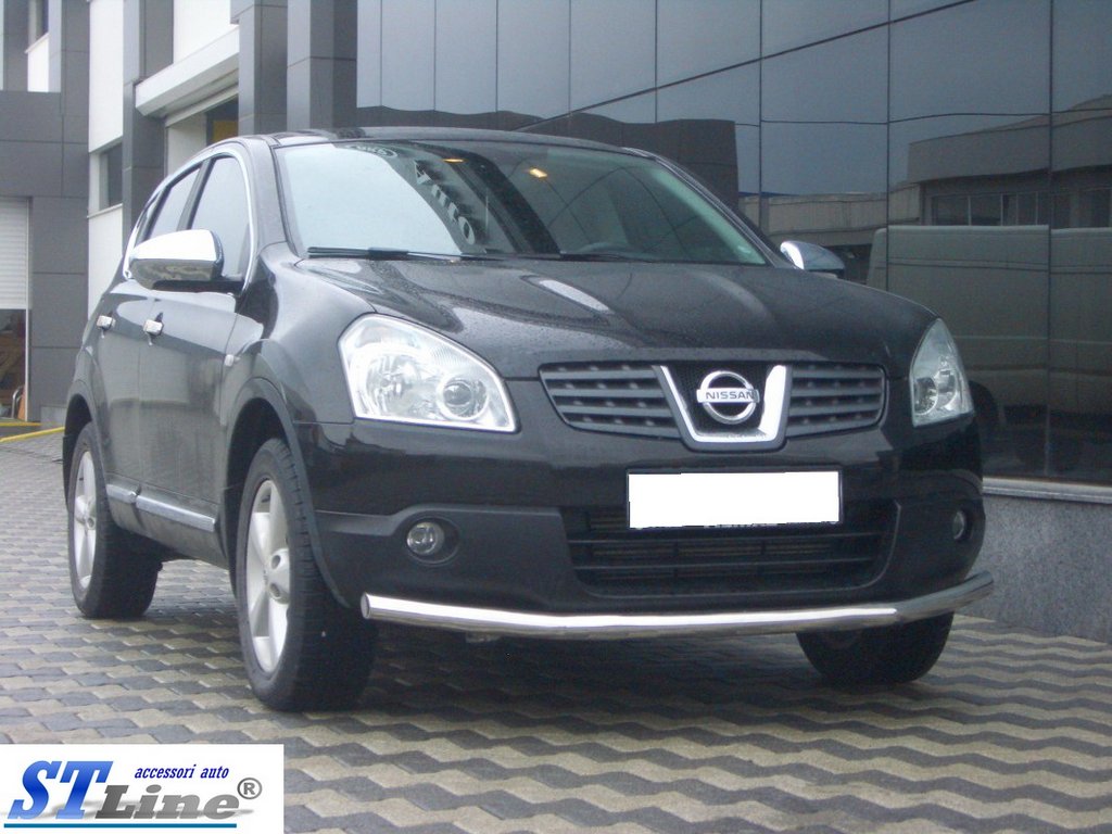 Передній вус ST008 (нерж) 60 мм для Nissan Qashqai 2007-2010 