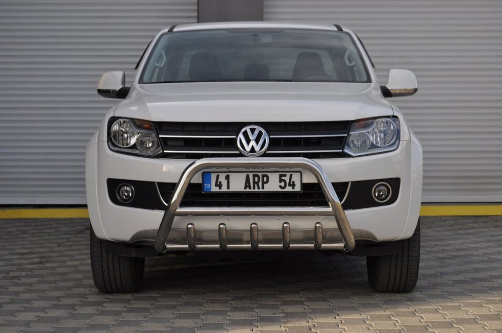 Кенгурятник WT003 (нерж) для Volkswagen Amarok 2010-2022 