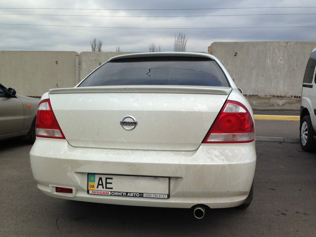 Спойлер багажника Nissan Altima 2007-2012  ABS пластик під фарбування