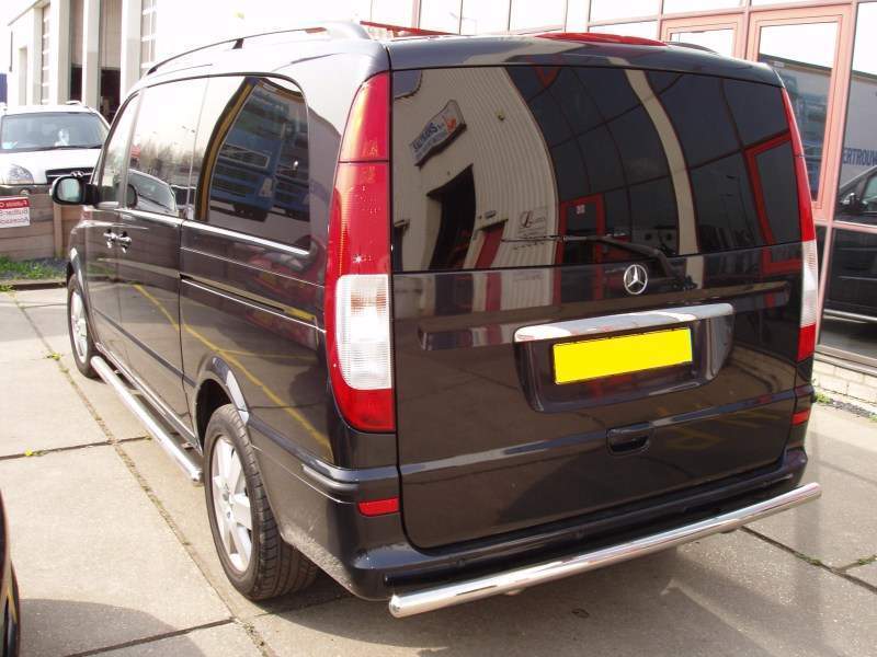 Захист заднього бампера Mercedes Vito Viano W639 d 60
