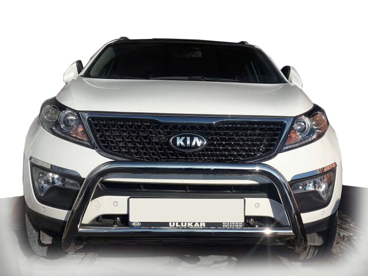 Кенгурятник WT005 (нерж.) для Kia Sorento XM 2009-2014