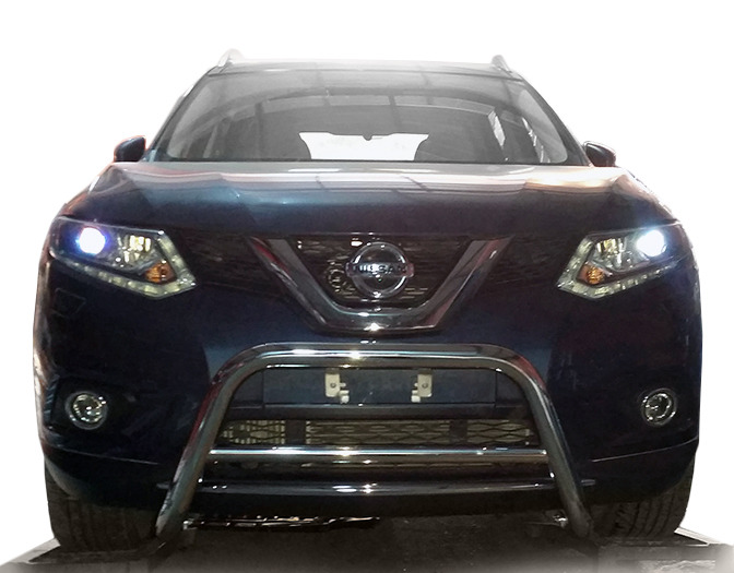 Кенгурятник WT005 (нерж) для Nissan X-trail T32 / Rogue 2014-2021 