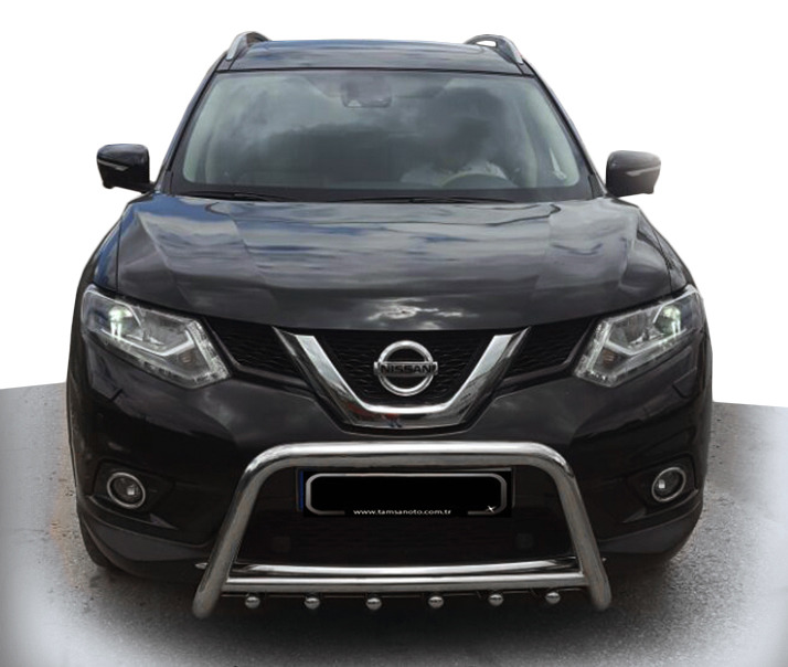 Кенгурятник WT003 (нерж) для Nissan X-trail T32 / Rogue 2014-2021 