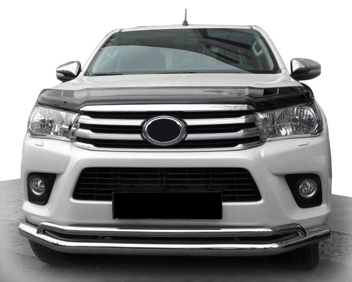 Передній захист ST017 (нерж) для Toyota Hilux 2015-2020