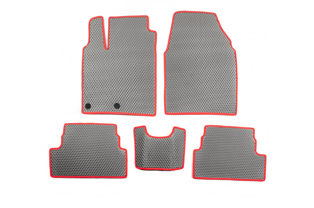 Килимки в салон (EVA, сірі) для Nissan Qashqai 2007-2010 рр