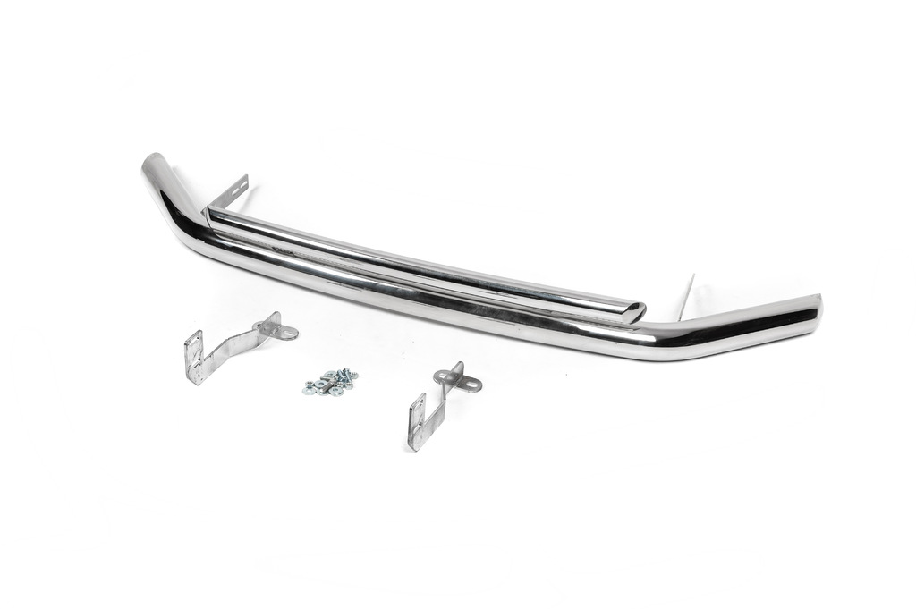 Передній подвійний вус ST014 (нерж) 60 / 42мм для Volkswagen Caddy 2004-2010 