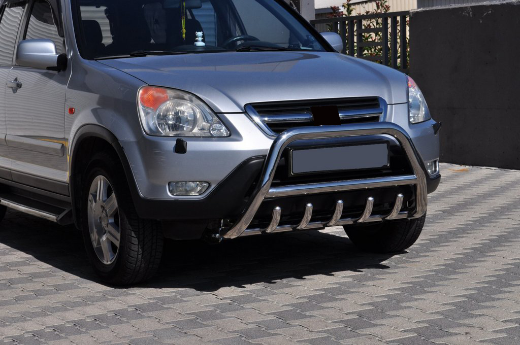 Кенгурятник WT003 (нерж.) для Honda CRV 2001-2006 років