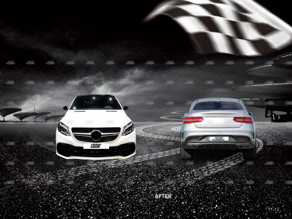 Обваження AMG GLE 63 на Mercedes GLE Coupe C292