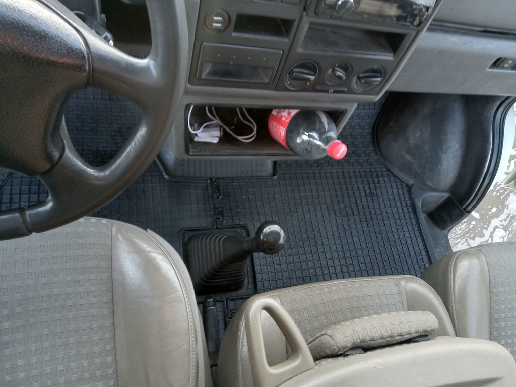 Килимки в салон Polytep для VW T-4 90+ (3 шт, передні)