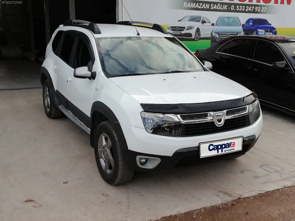 Дефлектор капота (EuroCap) для Dacia Duster 2008-2018 років.