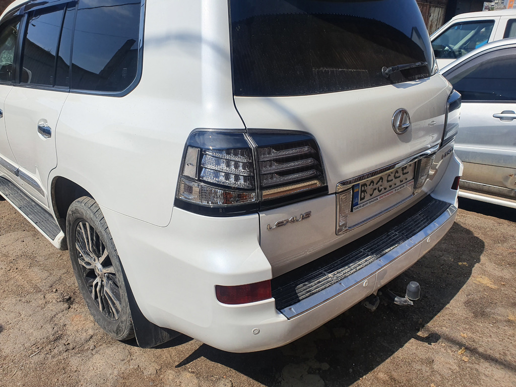 Задня оптика 2007-2015 (Supercharger, 2 шт) для Lexus LX570/450d