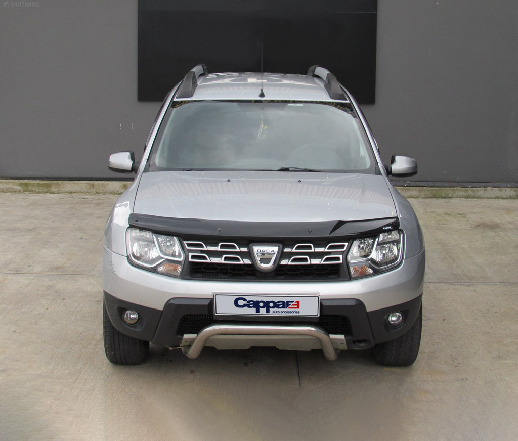 Дефлектор капота (EuroCap) для Dacia Duster 2008-2018 років.