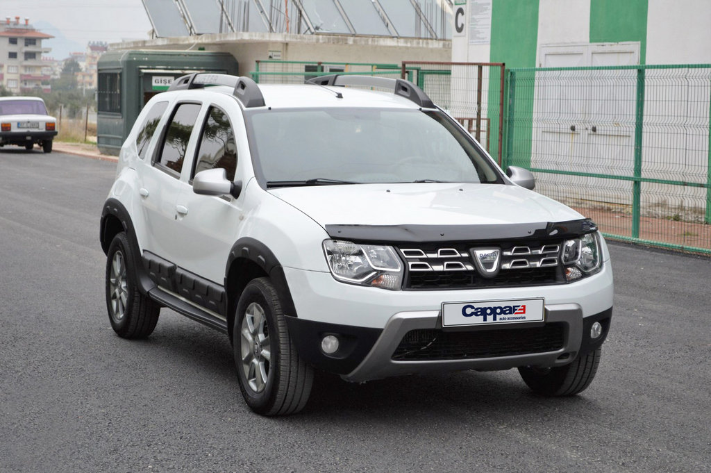 Дефлектор капота (EuroCap) для Dacia Duster 2008-2018 років.