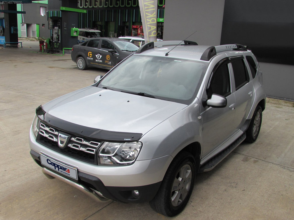 Дефлектор капота (EuroCap) для Dacia Duster 2008-2018 років.
