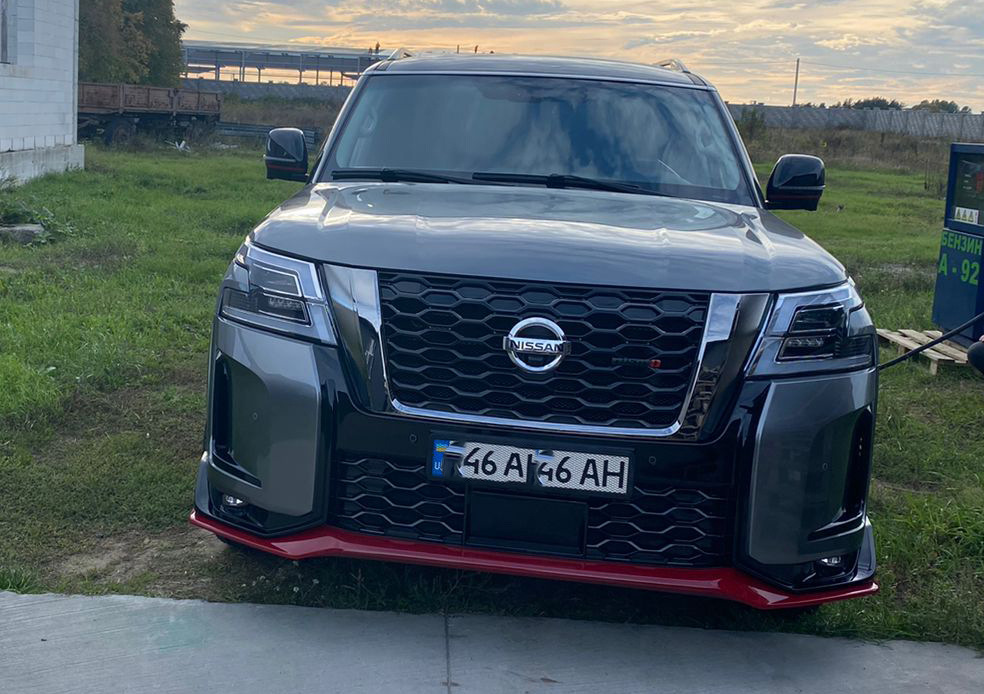 Комплект обвісів 2020-2022 (Nismo) для Nissan Patrol Y62 2010↗ мм.