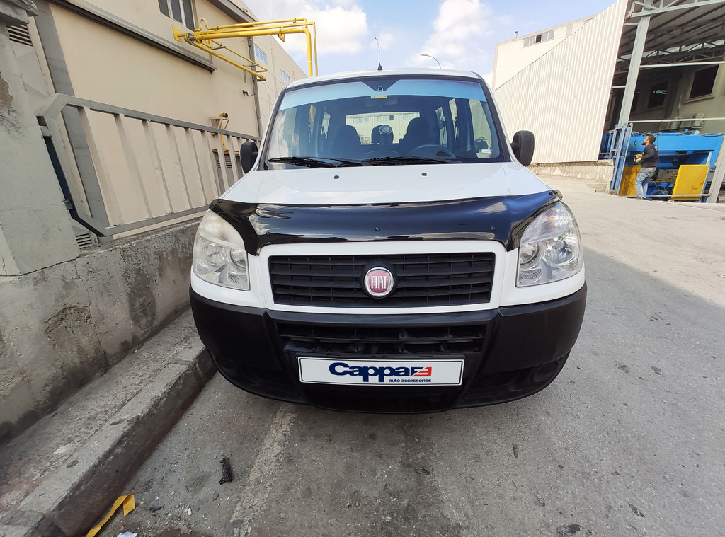 Дефлектор капота (EuroCap) для Fiat Doblo II 2005↗ мм.