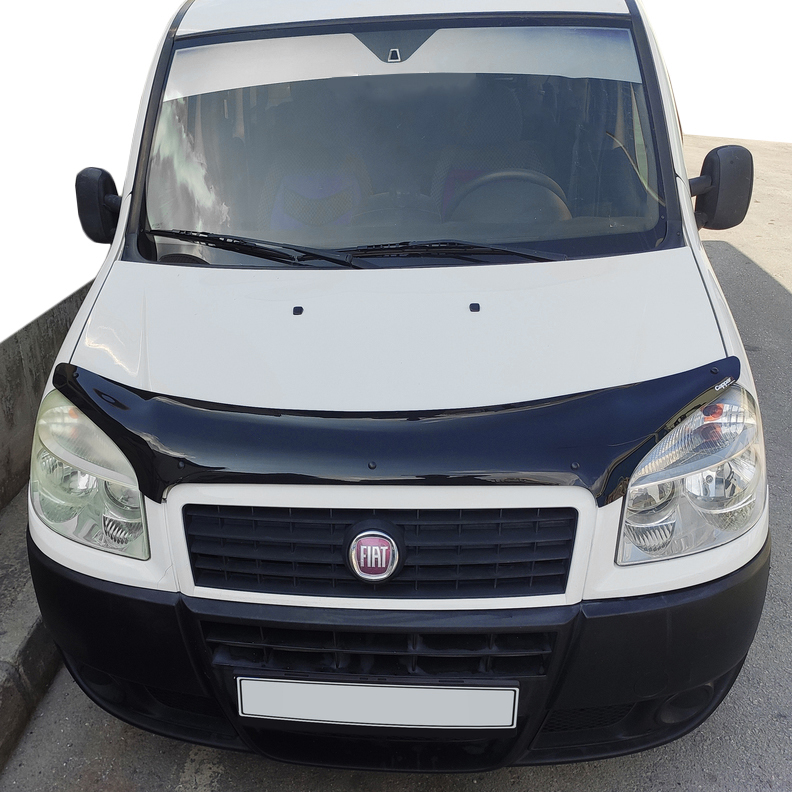 Дефлектор капота (EuroCap) для Fiat Doblo II 2005↗ мм.