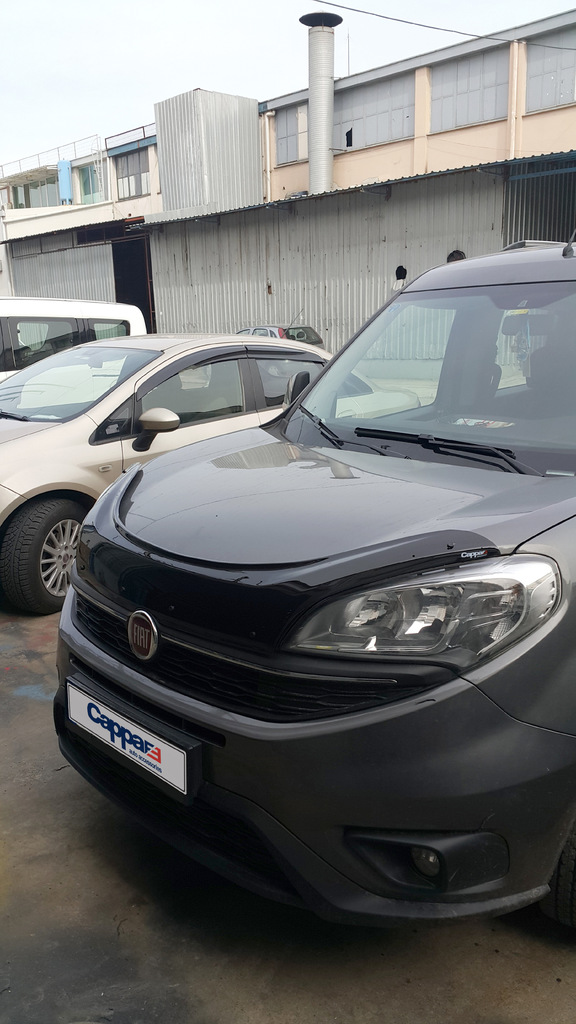 Дефлектор капота EuroCap для Fiat Doblo III nuovo 2015