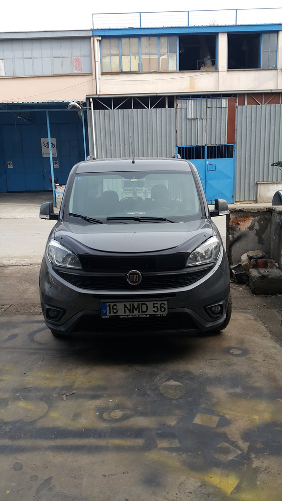 Дефлектор капота EuroCap для Fiat Doblo III nuovo 2015