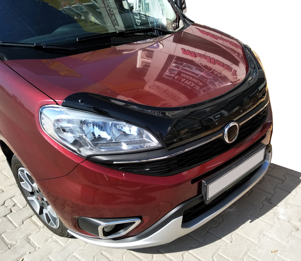 Дефлектор капота EuroCap для Fiat Doblo III nuovo 2015
