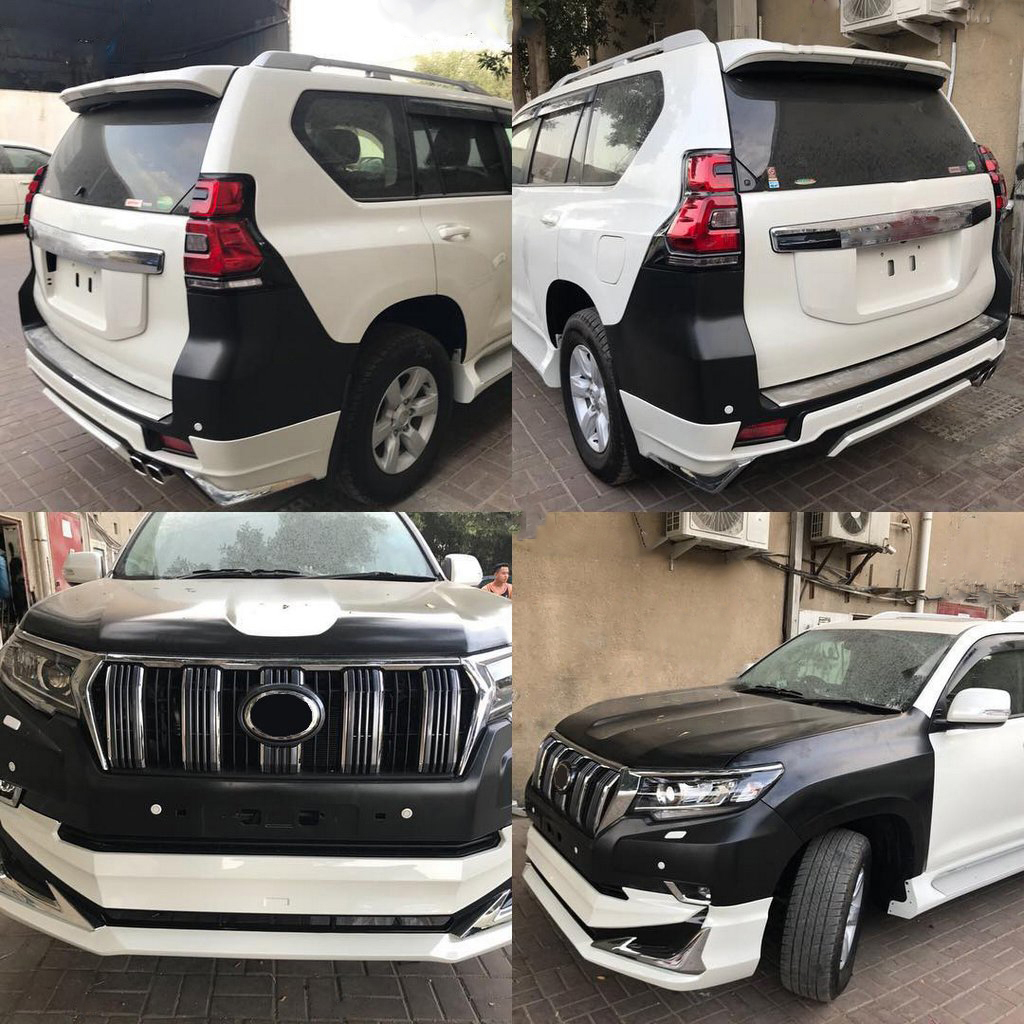 Комплект рестайлінгу Toyota Land Cruiser Prado 150 2009-2017 в 2018 рік з Full LED оптикою