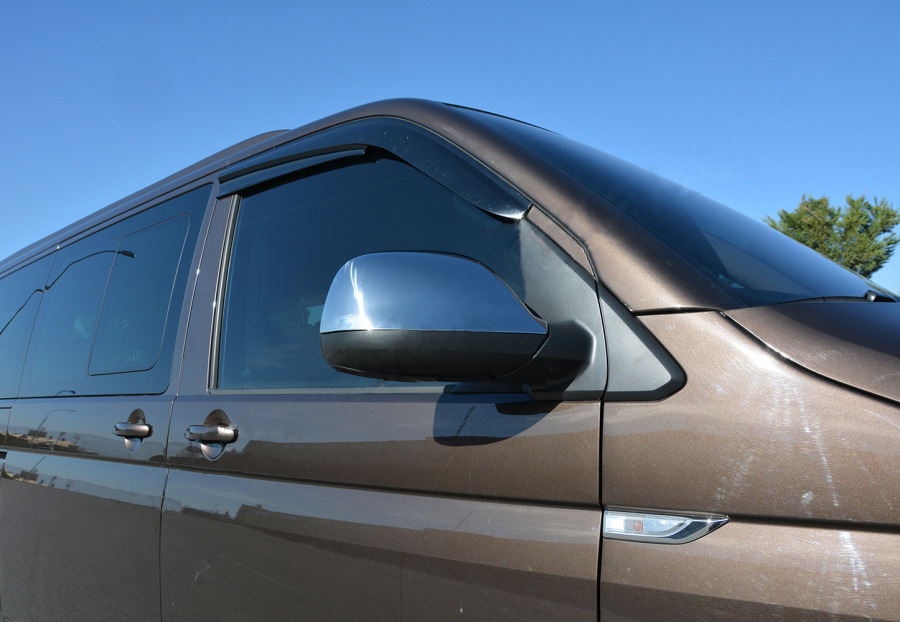 Хром накладки на дзеркала 2 шт. для VW T5 2010-2015 нерж. Omsa Line (Туреччина)