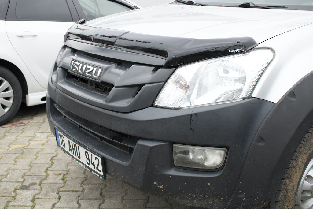 Дефлектор капота (EuroCap) для Isuzu D-Max 2011-2019рр.