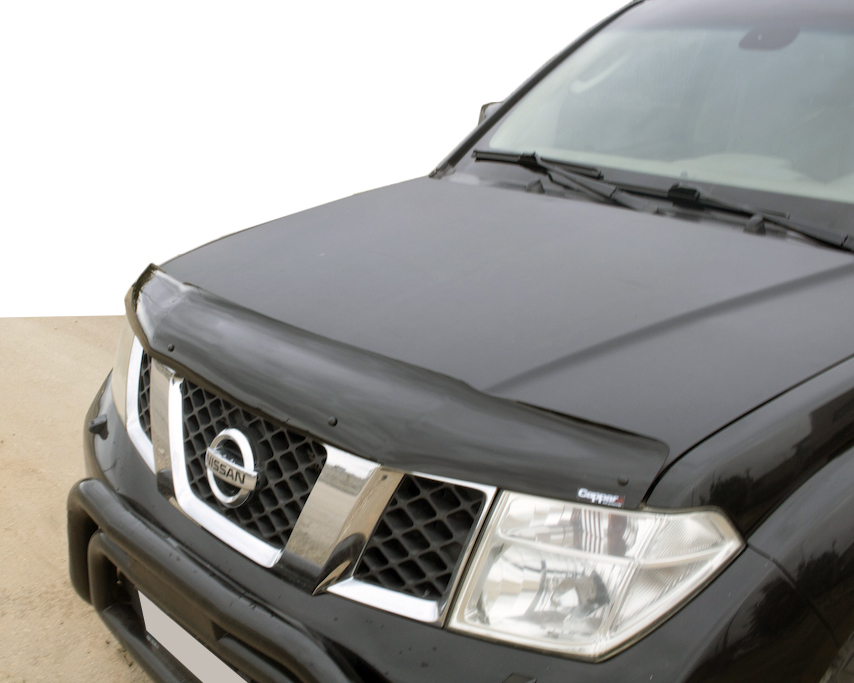 Дефлектор капота (EuroCap) для Nissan Navara 2006-2015рр.