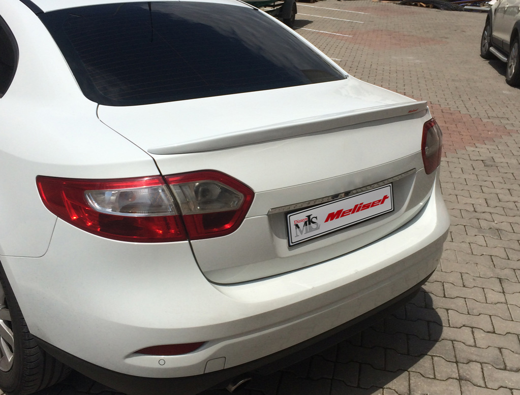 Спойлер (під фарбування) для Renault Fluence 2009↗ мм.