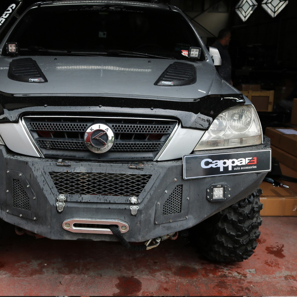 Дефлектор капота (EuroCap) для Kia Sorento 2002-2009 рр.