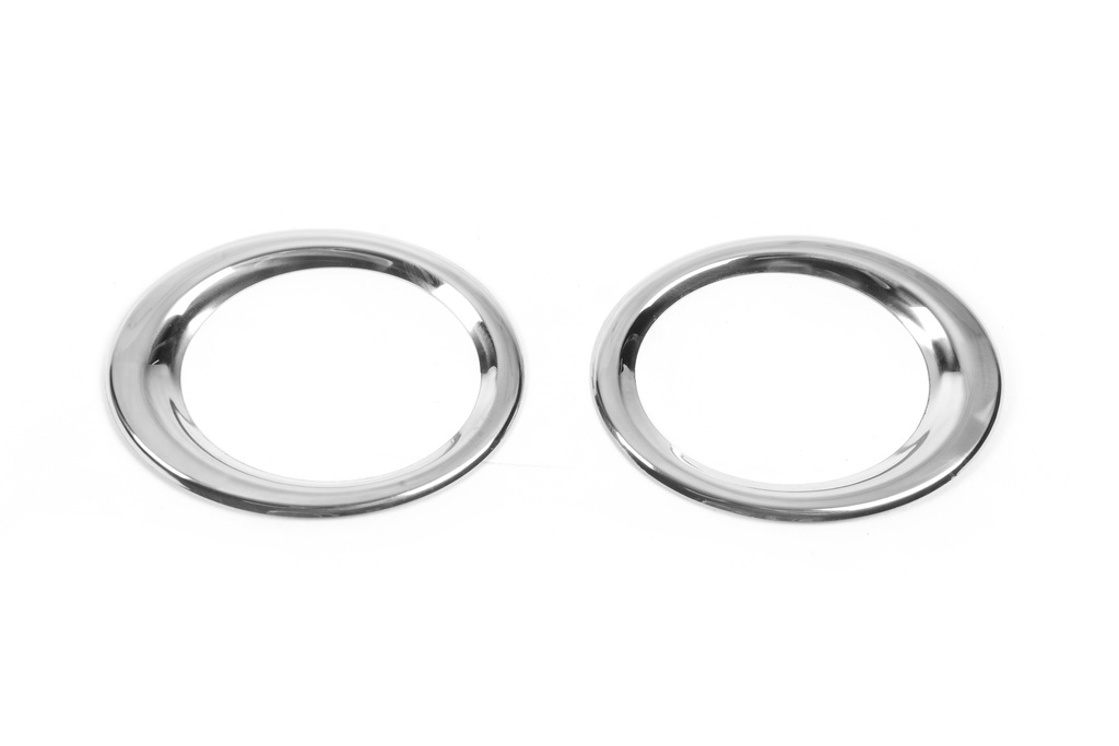 Хром накладки для Nissan Qashqai 2006-2010 обведення протитуманк НЕРЖ. Carmos (Туреччина)