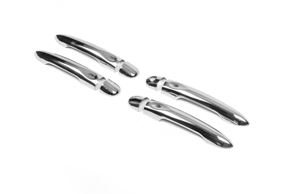 Хром накладки для Renault Megane III накладки на ручки KEY нерж Carmos (Туреччина)