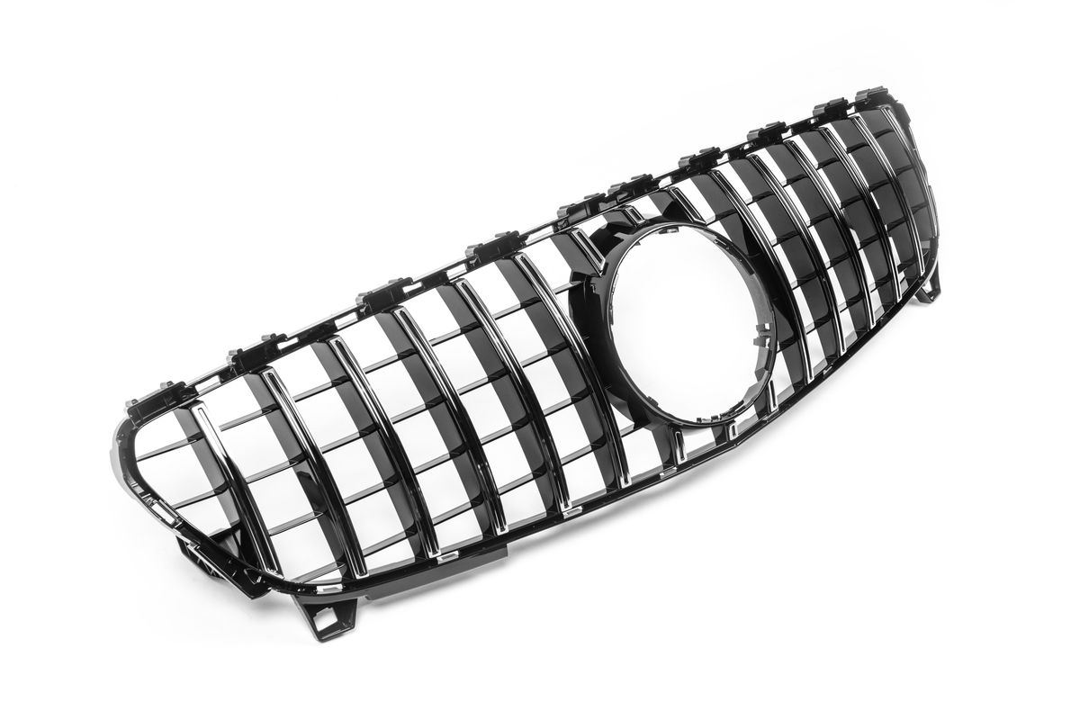 Передня решітка GT (2015-2018) для Mercedes A-сlass W176 2012-2018рр.