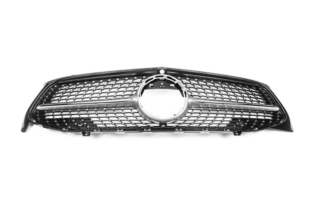 Передня решітка (Diamond Silver) для Mercedes CLA C118 2019↗︎ мм.