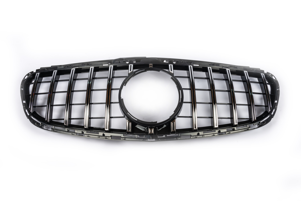 Передня решітка GT (2013-2016) для Mercedes E-сlass W212 2009-2016рр.