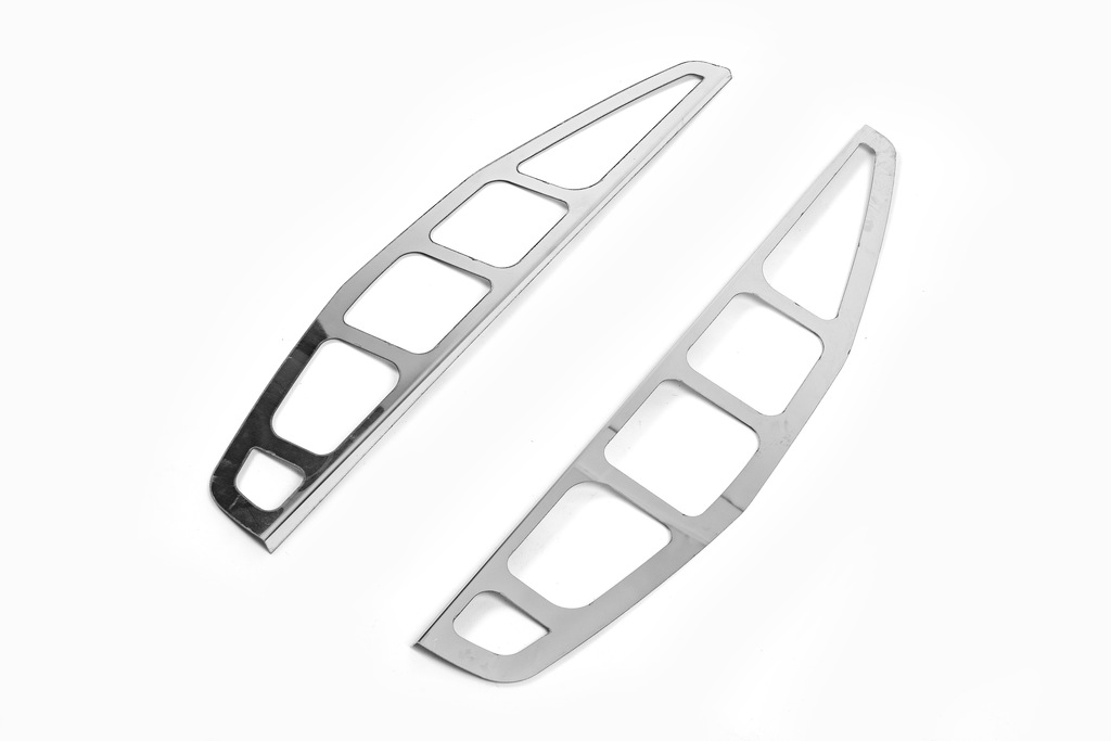 Хром окантовка на стопи (нерж.) для Fiat Doblo 2001-2005