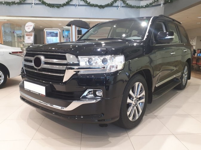 Решітка радіатора для Toyota Land Cruiser 200 2016+ в стилі Executive Lounge 2019+