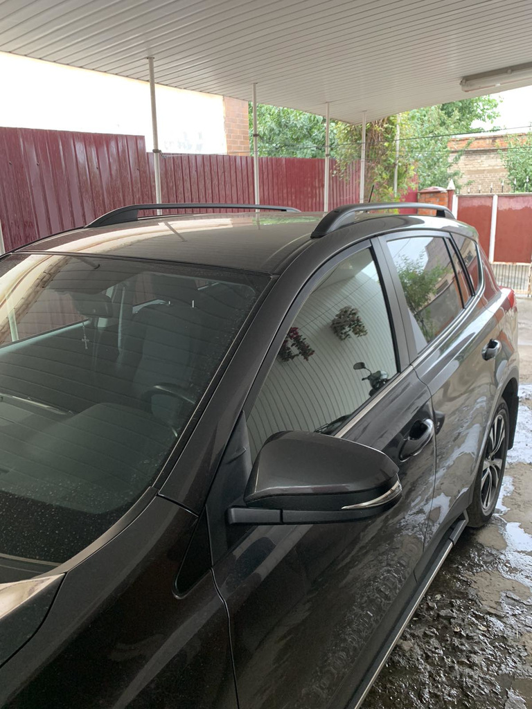 Рейлінги Crown Black для Toyota Rav 4 2013-2018 рр.