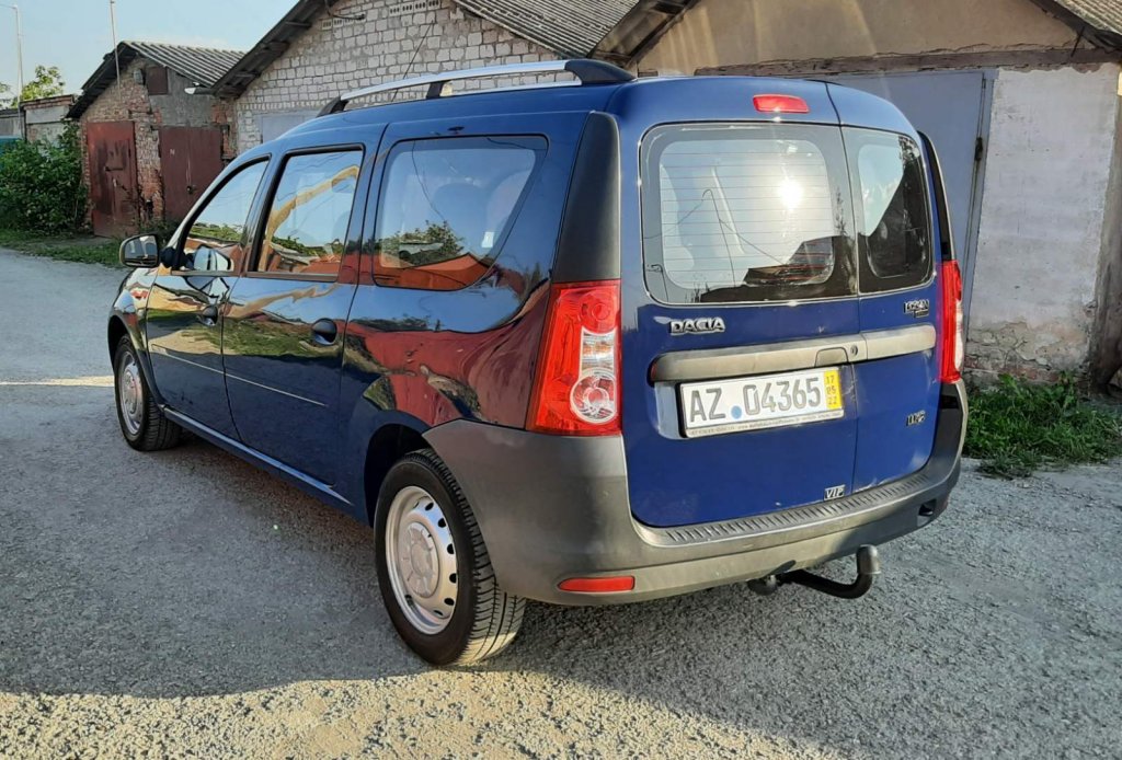 Рейлінги Хром Пластикові ніжки для Dacia Logan MCV 2004-2014 рр.