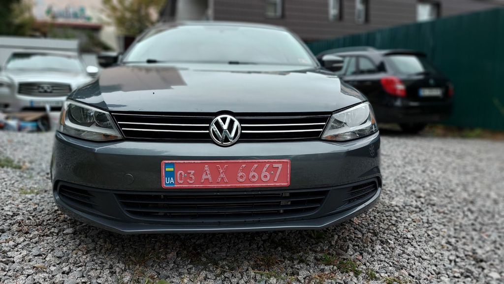Хром накладки на решітку радіатора (нерж.) для VW Jetta 2011-2014 Omsa line