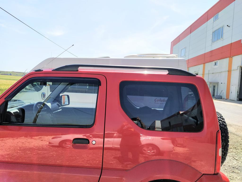 Рейлінги Skyport (чорні) для Suzuki Jimny 1998-2018 рр.