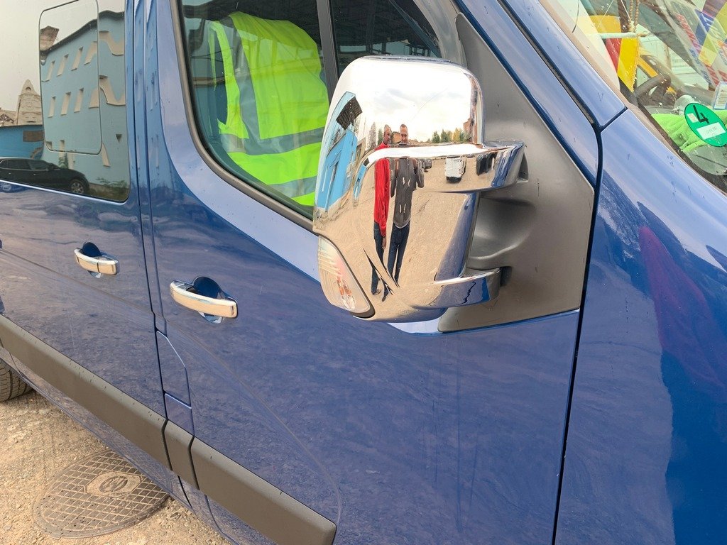 Хром накладки на ручки Carmos для Opel Movano, Vivaro, Renault Master, Trafic, Nissan NV300, NV400, Fiat Taleno