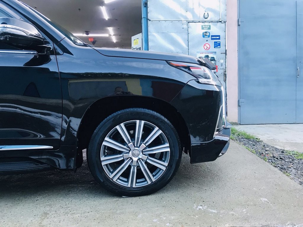 Молдинги на двері Lexus LX 570/450D 2015 + хромовані