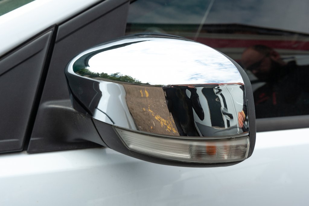 Хром накладки на зеркала для Ford Focus II, III 2008-2018, Ford Mondeo 2008-2014