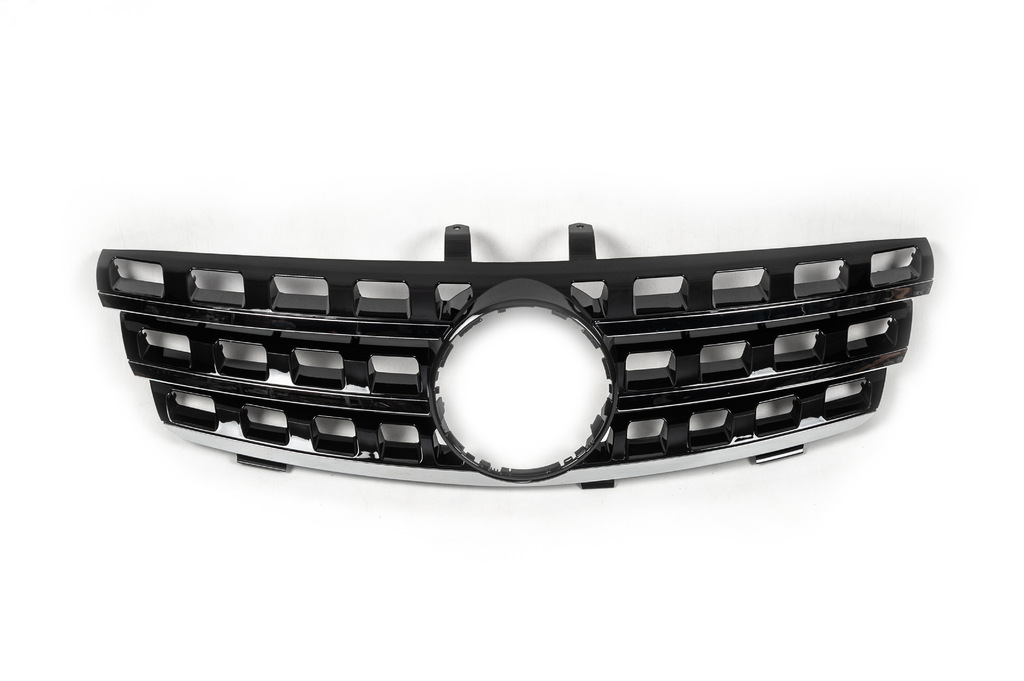 Передня решітка (OEM) 2005-2008, Чорна для Mercedes ML W164